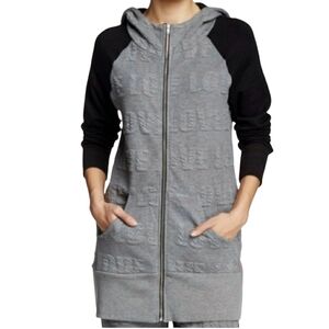 Pink Lotus Sweater Women's Xsmall Big Love Full Zip Hoodie